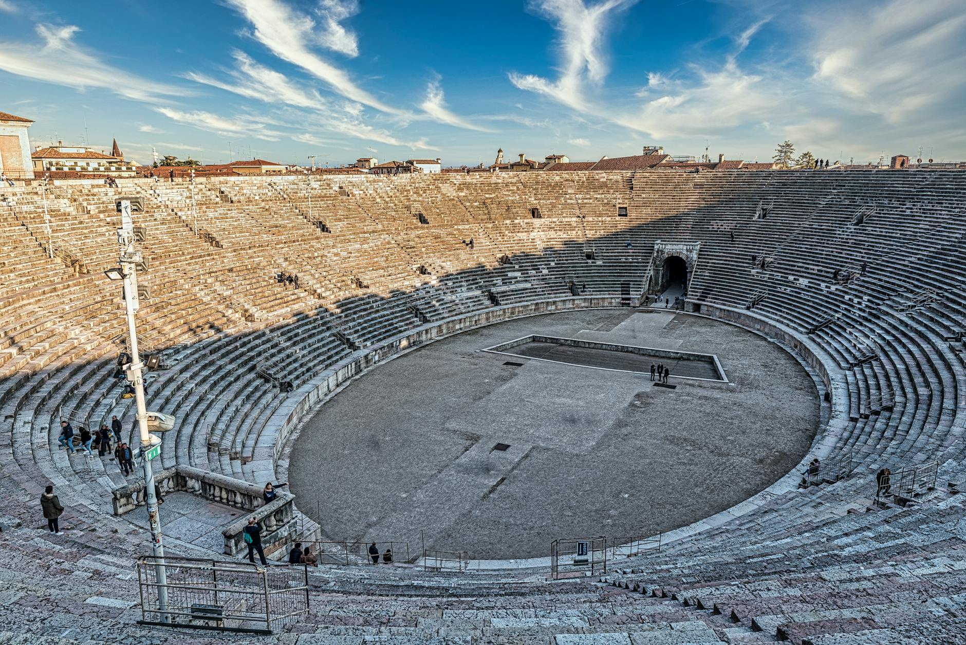 ancient amphithetre in verona